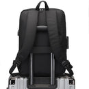 Mochila Executiva Minimal - Notebook 15`, Impermeável, Porta USB e Trava TSA