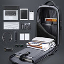 Mochila Executiva Fenruen - Notebook 14`, Expansível, Impermeável e Porta USB