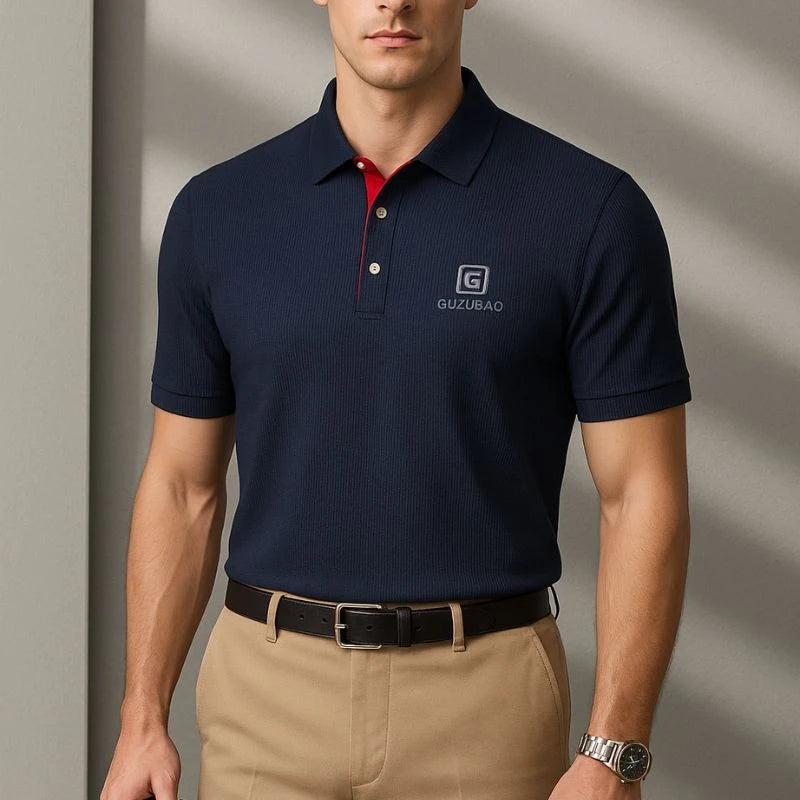 Camisas Polo Masculinas Valder Premium em Seda Mulberry