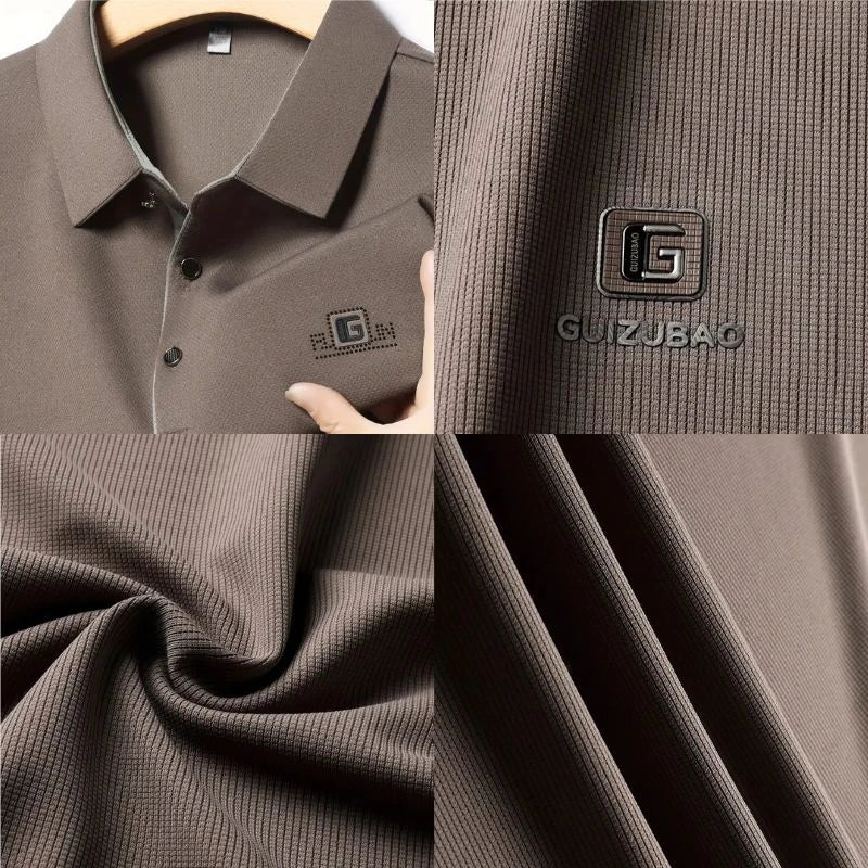 Camisas Polo Masculinas Valder Premium em Seda Mulberry